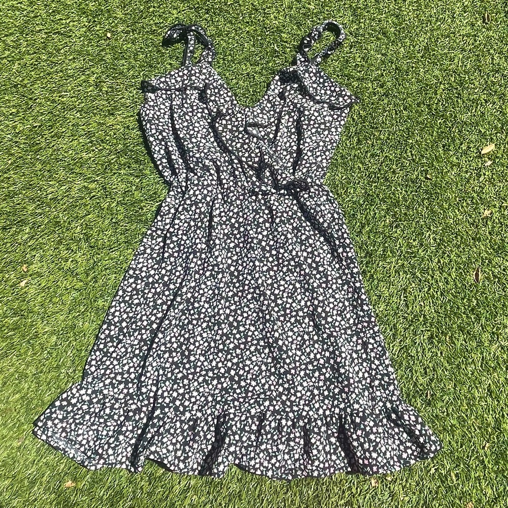 Summer Flower Mini Dress